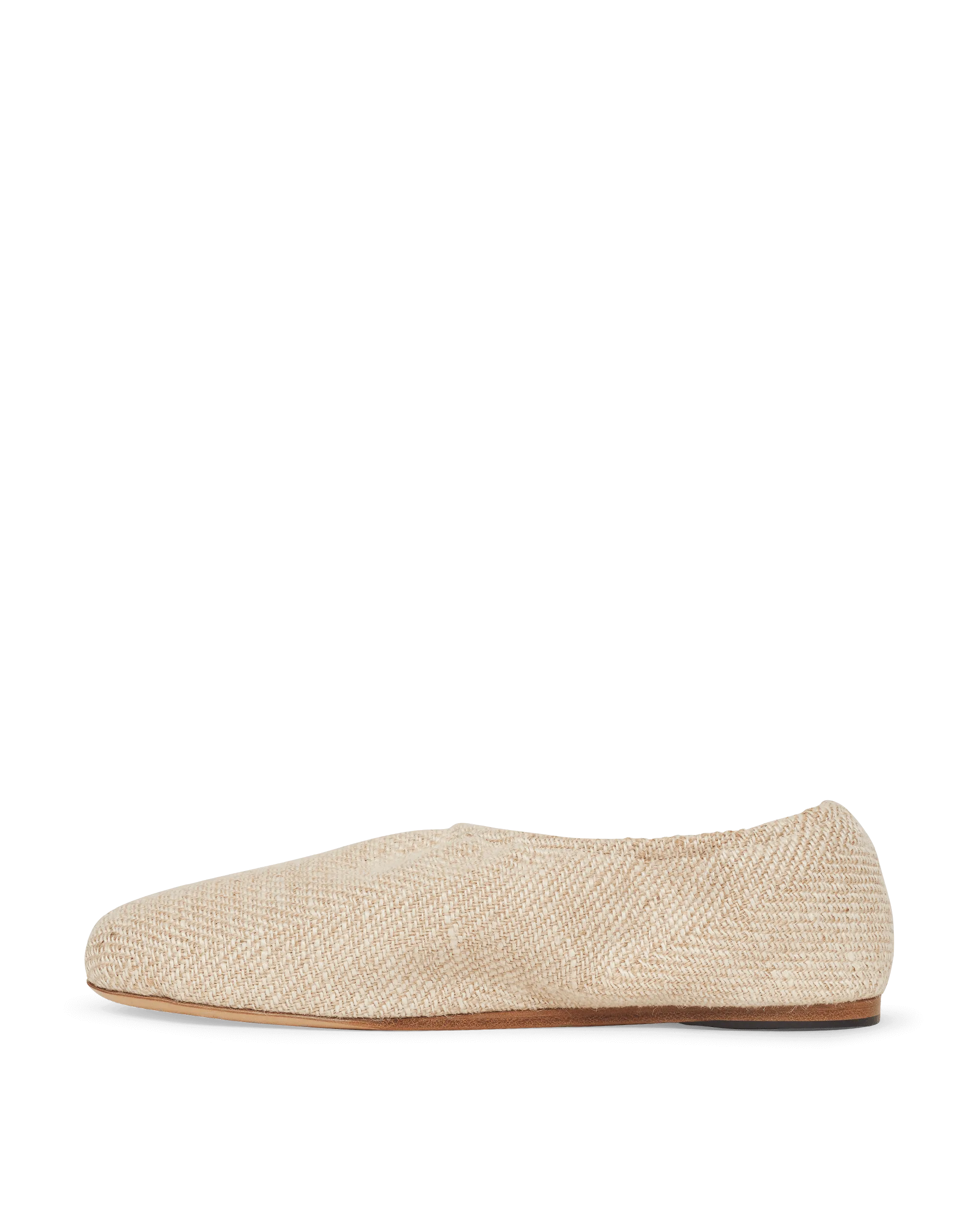 Jute Loafers Brown