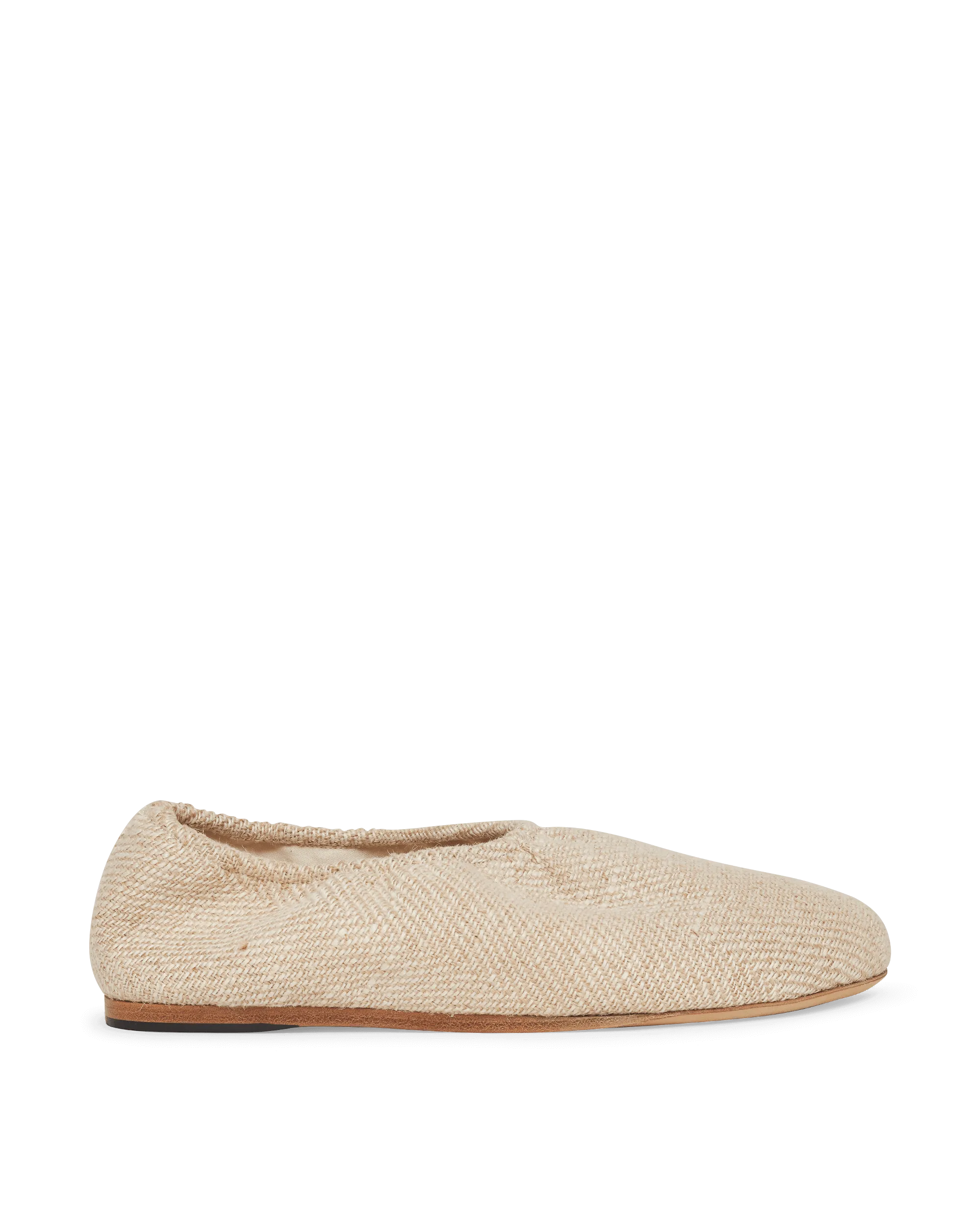 Jute Loafers Brown