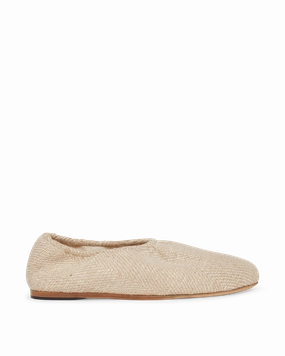 Jute Loafers Brown