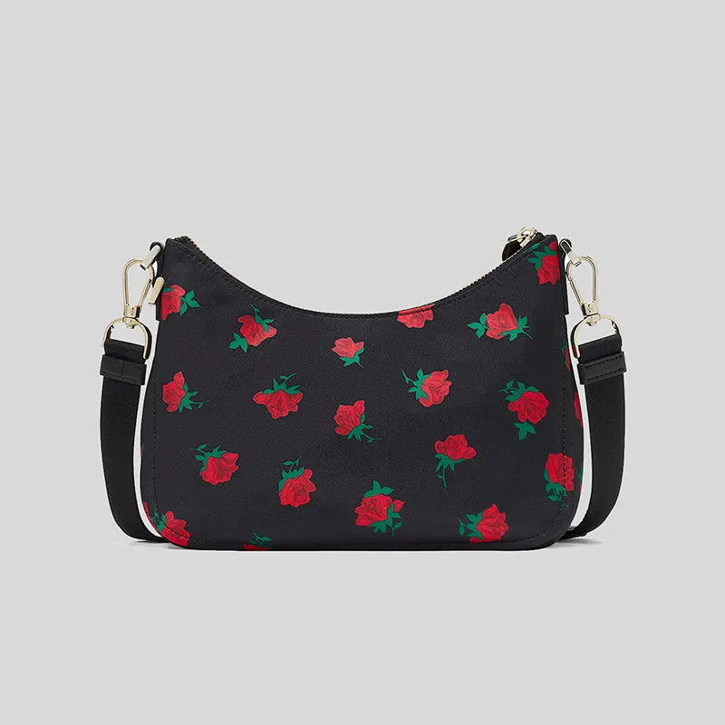 Kate Spade Bags Kate Spade Chelsea Rose Toss Printed Crossbody KE437