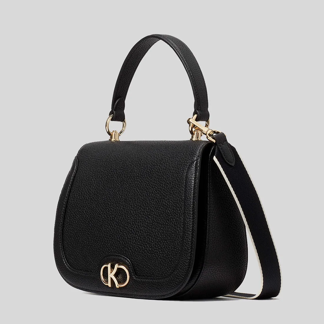 Kate Spade Bags KATE SPADE Kyla Top Handle Saddle Bag Black KF527