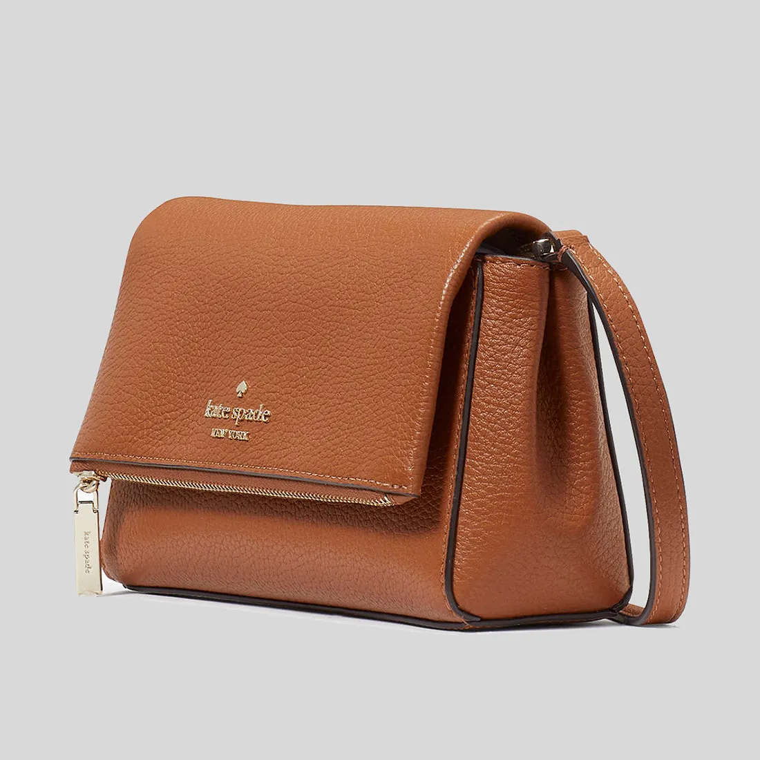 Kate Spade Bags KATE SPADE Leila Mini Zip Crossbody Warm Gingerbread KE487