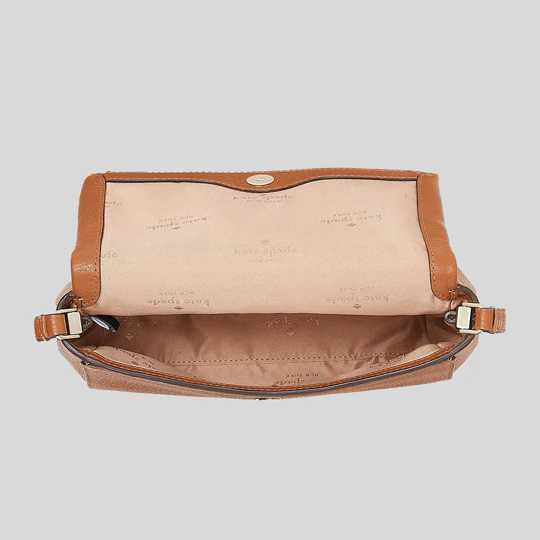 Kate Spade Bags KATE SPADE Leila Mini Zip Crossbody Warm Gingerbread KE487
