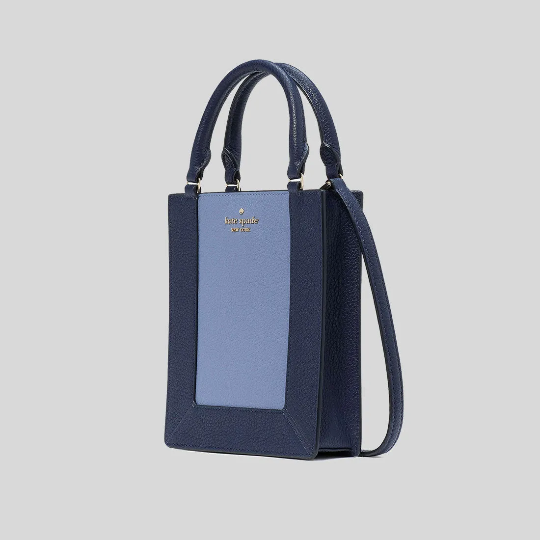 Kate Spade Bags KATE SPADE Lena Colorblock Mini Tote Parisian Navy Multi KI885