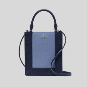 Kate Spade Bags KATE SPADE Lena Colorblock Mini Tote Parisian Navy Multi KI885
