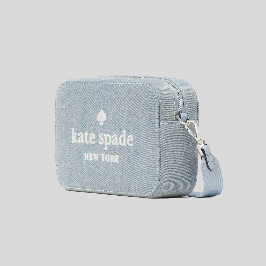 Kate Spade Bags KATE SPADE Oh Snap Denim Camera Bag Blue Multi KK260