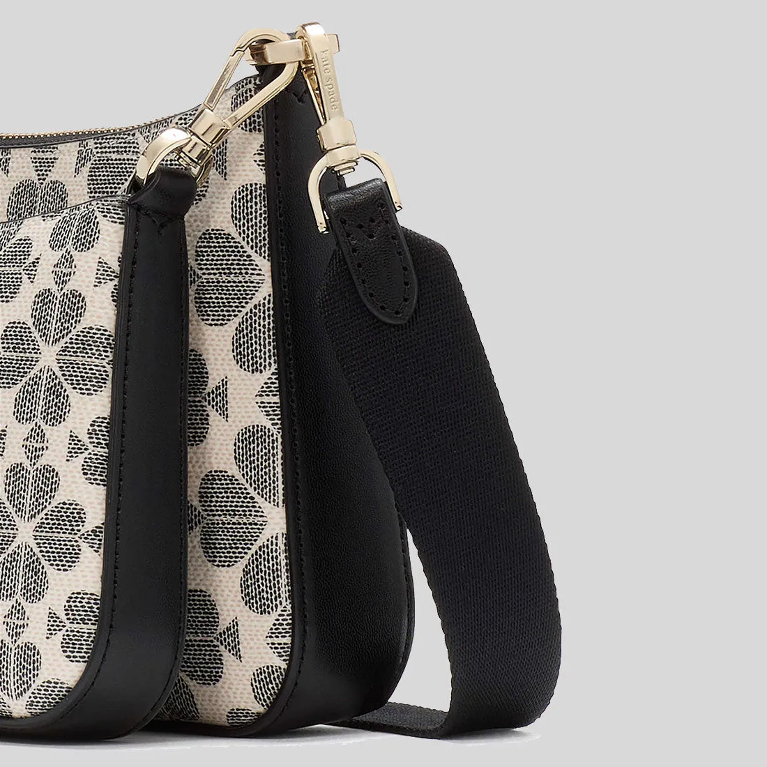 Kate Spade Bags KATE SPADE Signature Spade Flower Small Crossbody Black Multi KI372