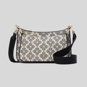 Kate Spade Bags KATE SPADE Signature Spade Flower Small Crossbody Black Multi KI372