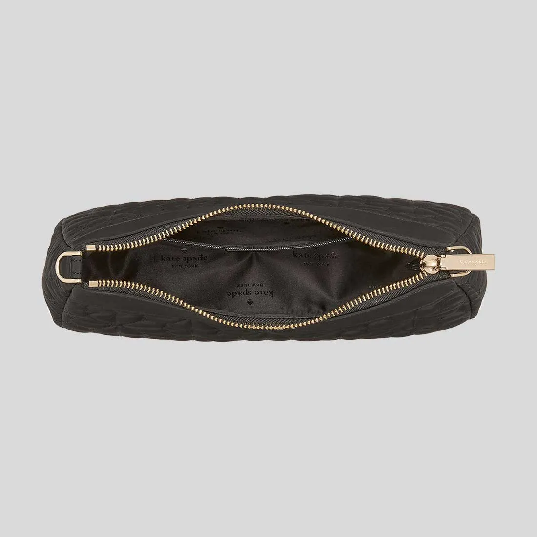 Kate Spade Bags KATE SPADE Spade Flower Quilted Fabric Convertible Crossbody Bag Black KK077