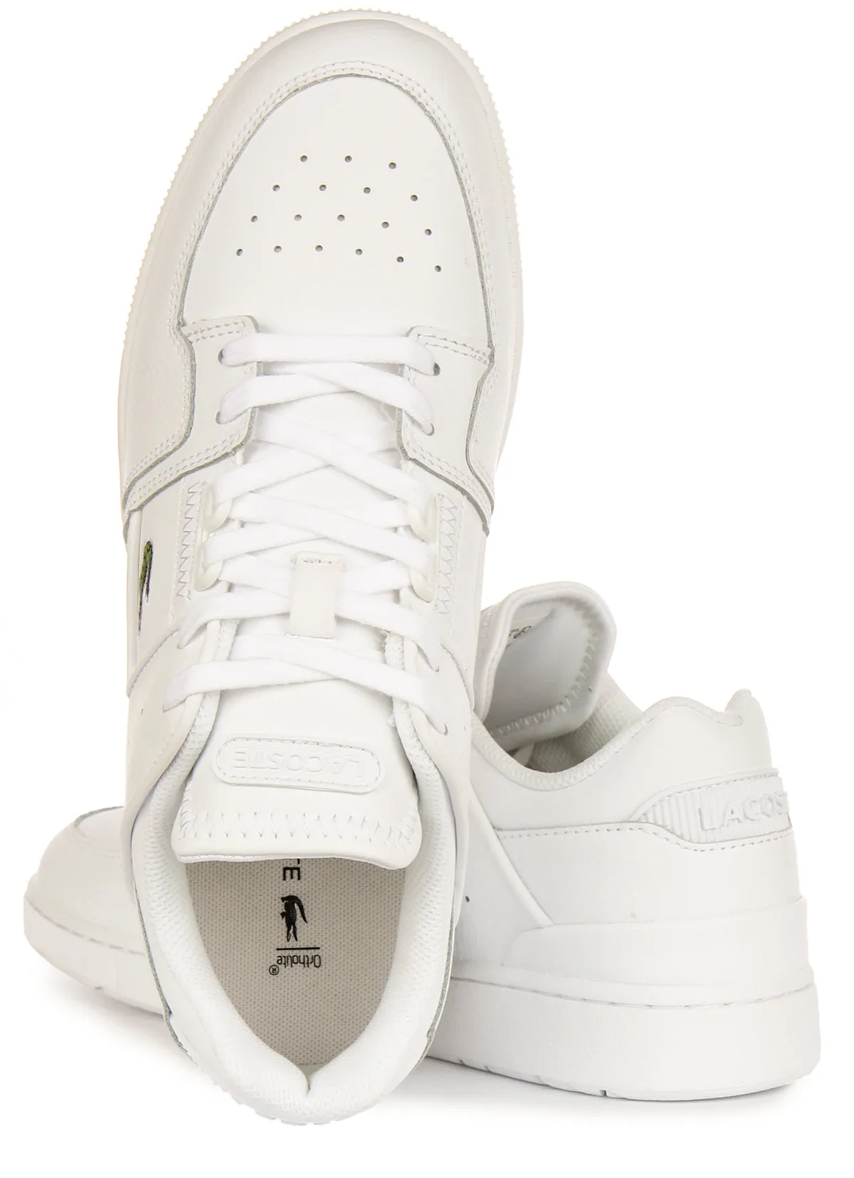 Lacoste Court Cage In White For Women Shoes Lacoste