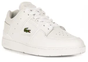 Lacoste Court Cage In White For Women Shoes Lacoste