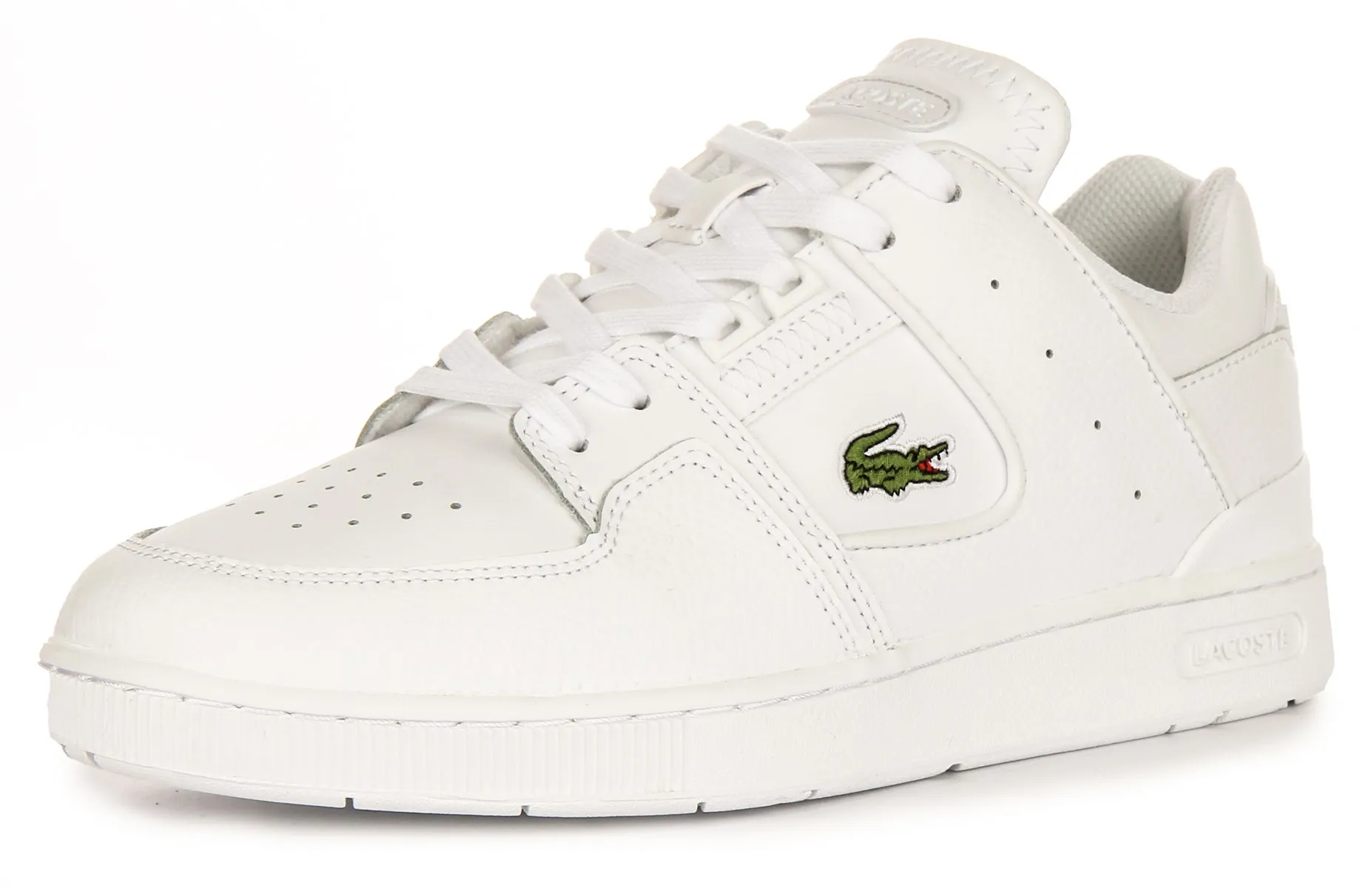 Lacoste Court Cage In White For Women Shoes Lacoste