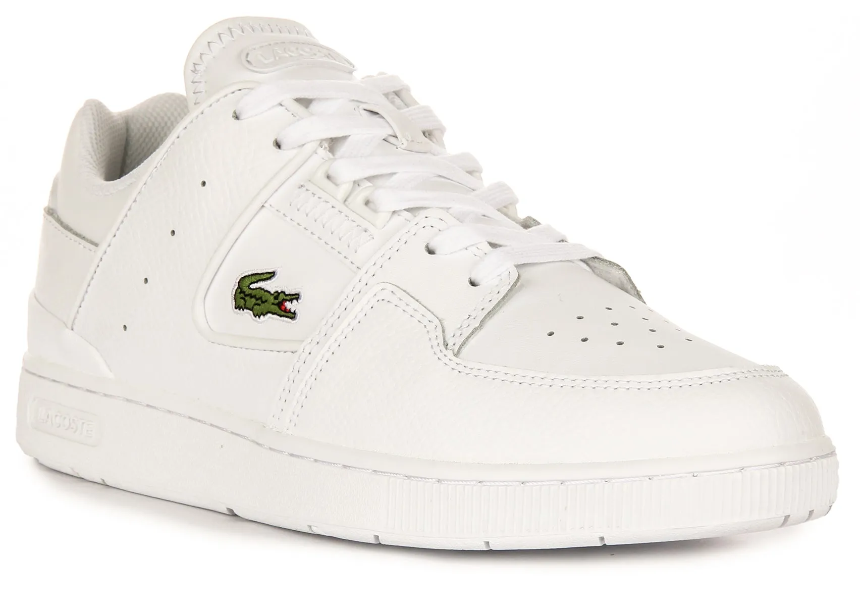 Lacoste Court Cage In White For Women Shoes Lacoste