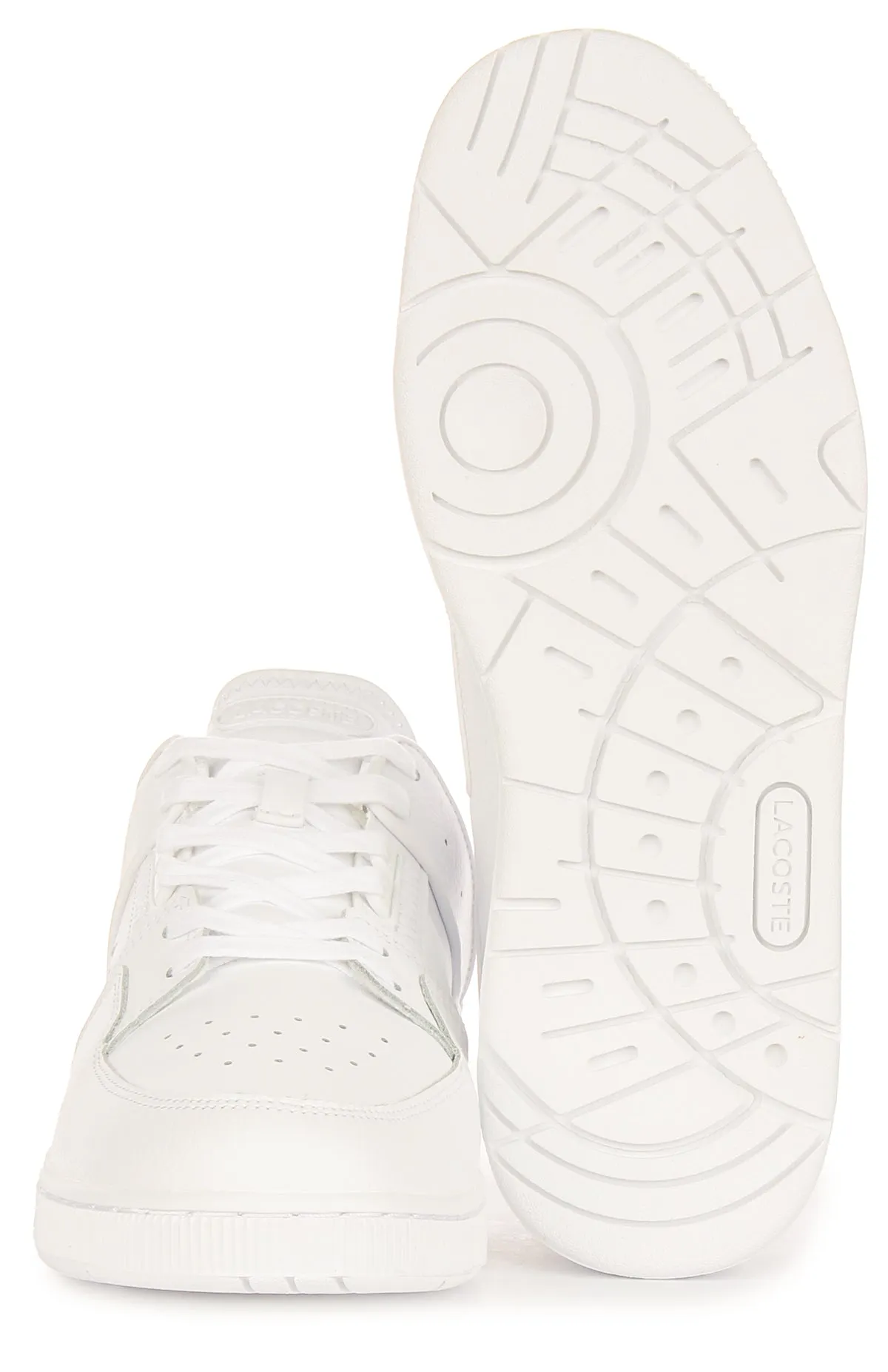 Lacoste Court Cage In White For Women Shoes Lacoste