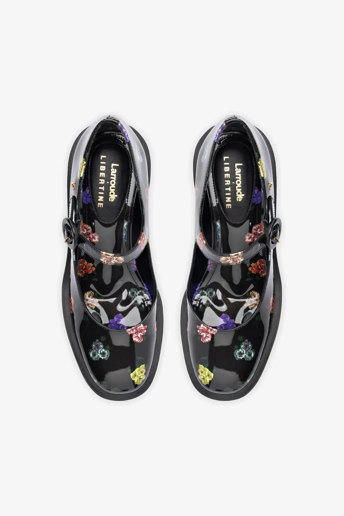 Larroudé x Libertine Olivia Pump In Antique Primrose