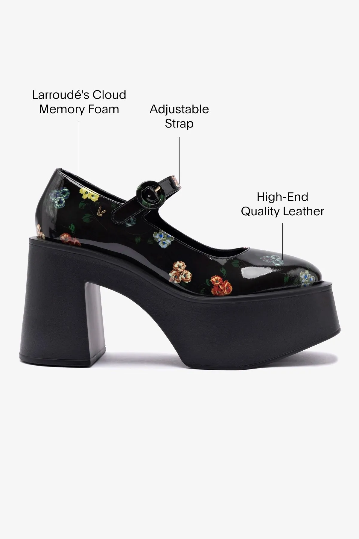 Larroudé x Libertine Olivia Pump In Antique Primrose