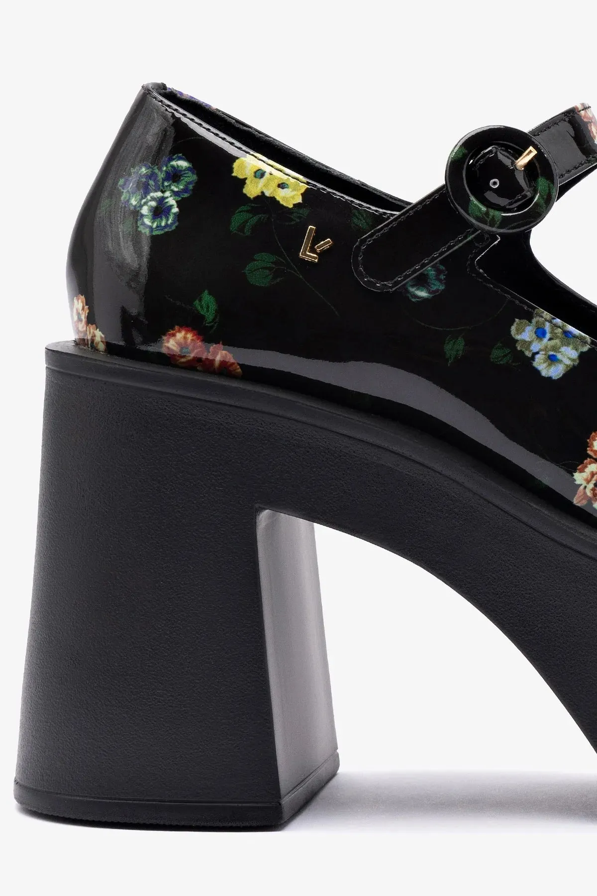Larroudé x Libertine Olivia Pump In Antique Primrose