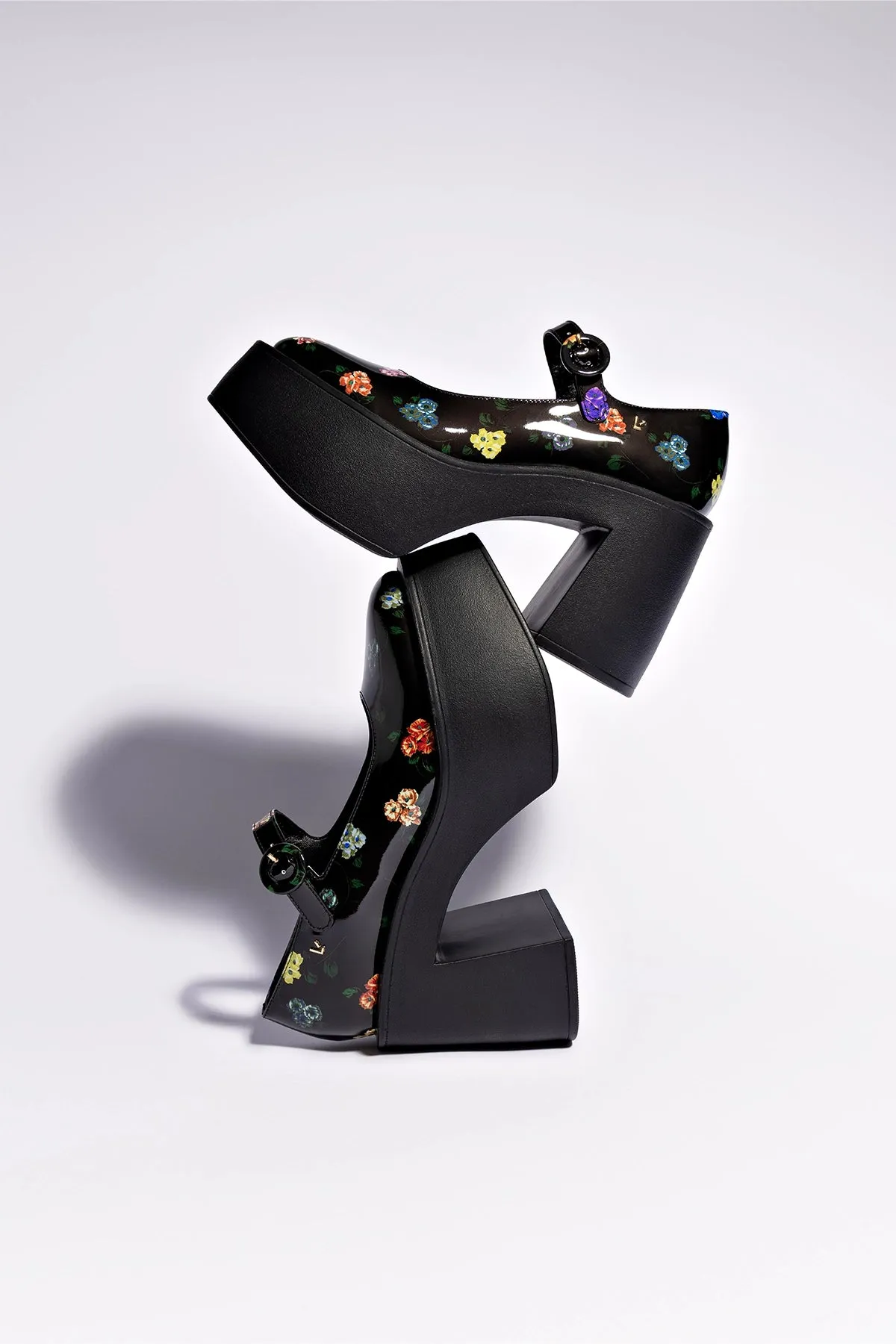 Larroudé x Libertine Olivia Pump In Antique Primrose