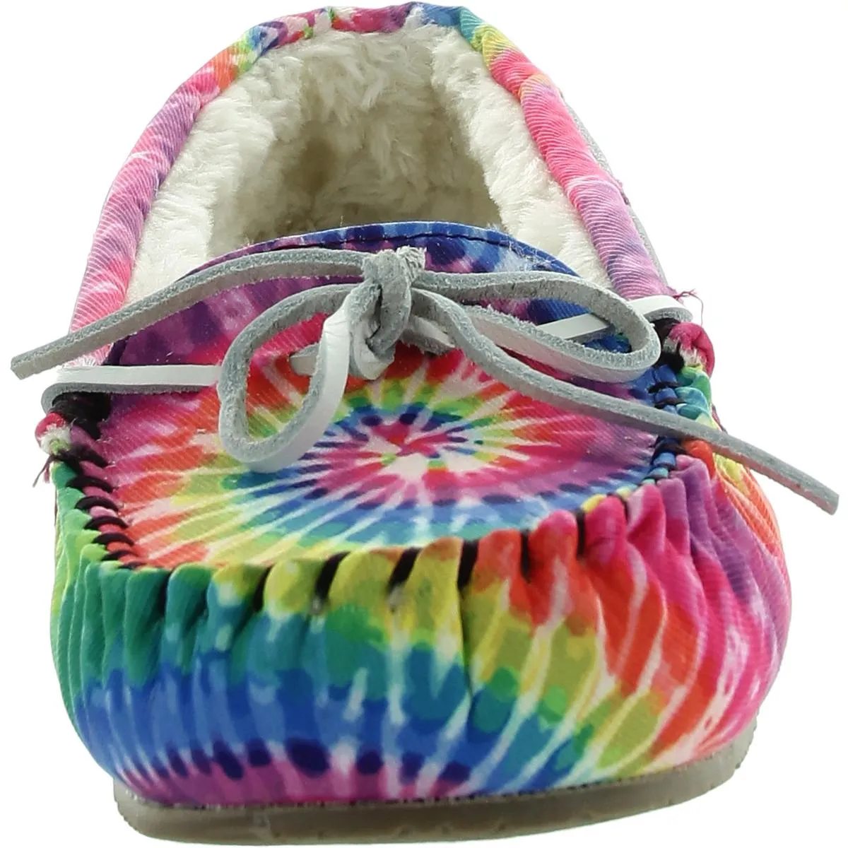 Lodge Trapper Womens Faux Fur Lined Faux Fur Loafer Slippers