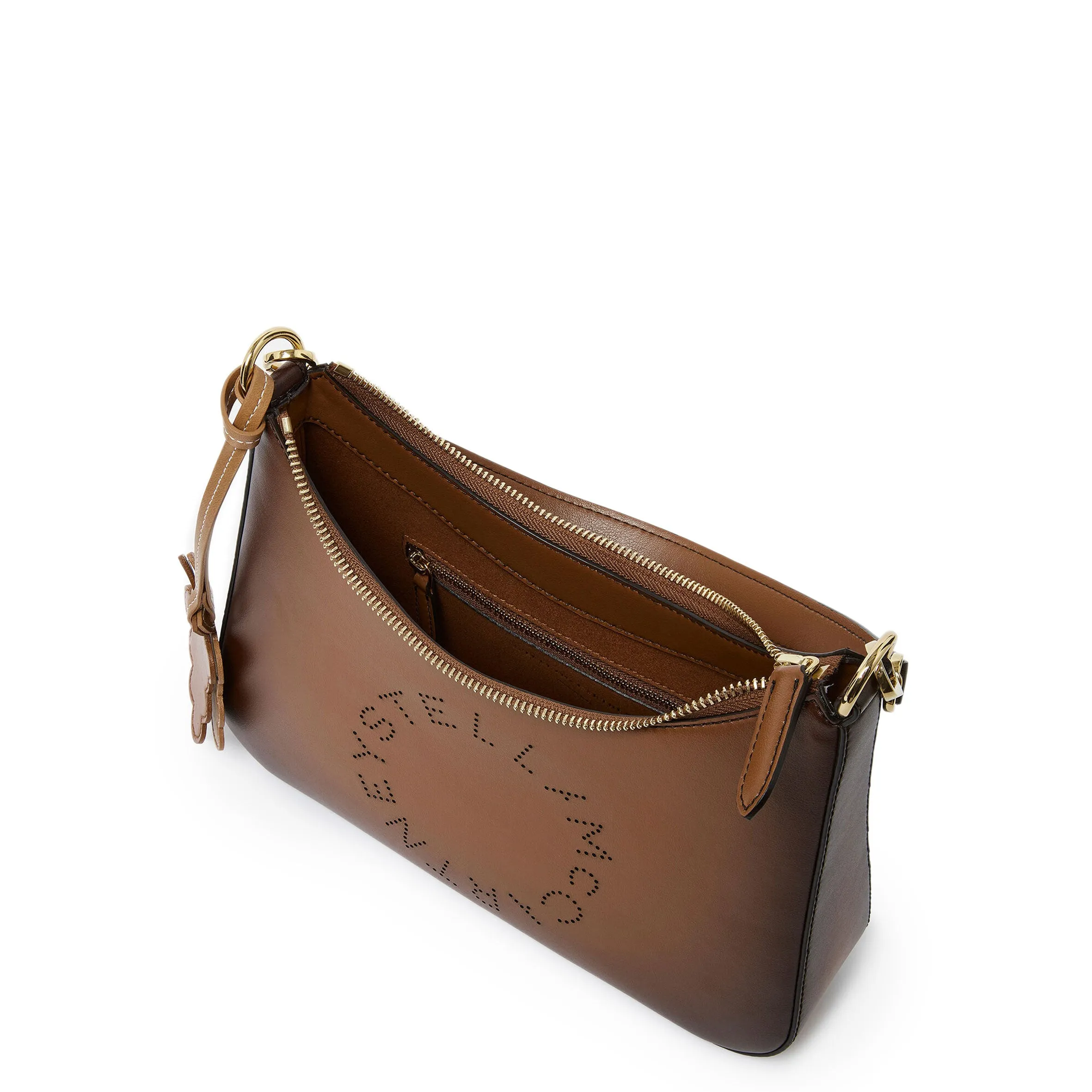 Logo Crossbody Shoulder Bag, Aged Brandy Bags_Stella Mccartney_Bags