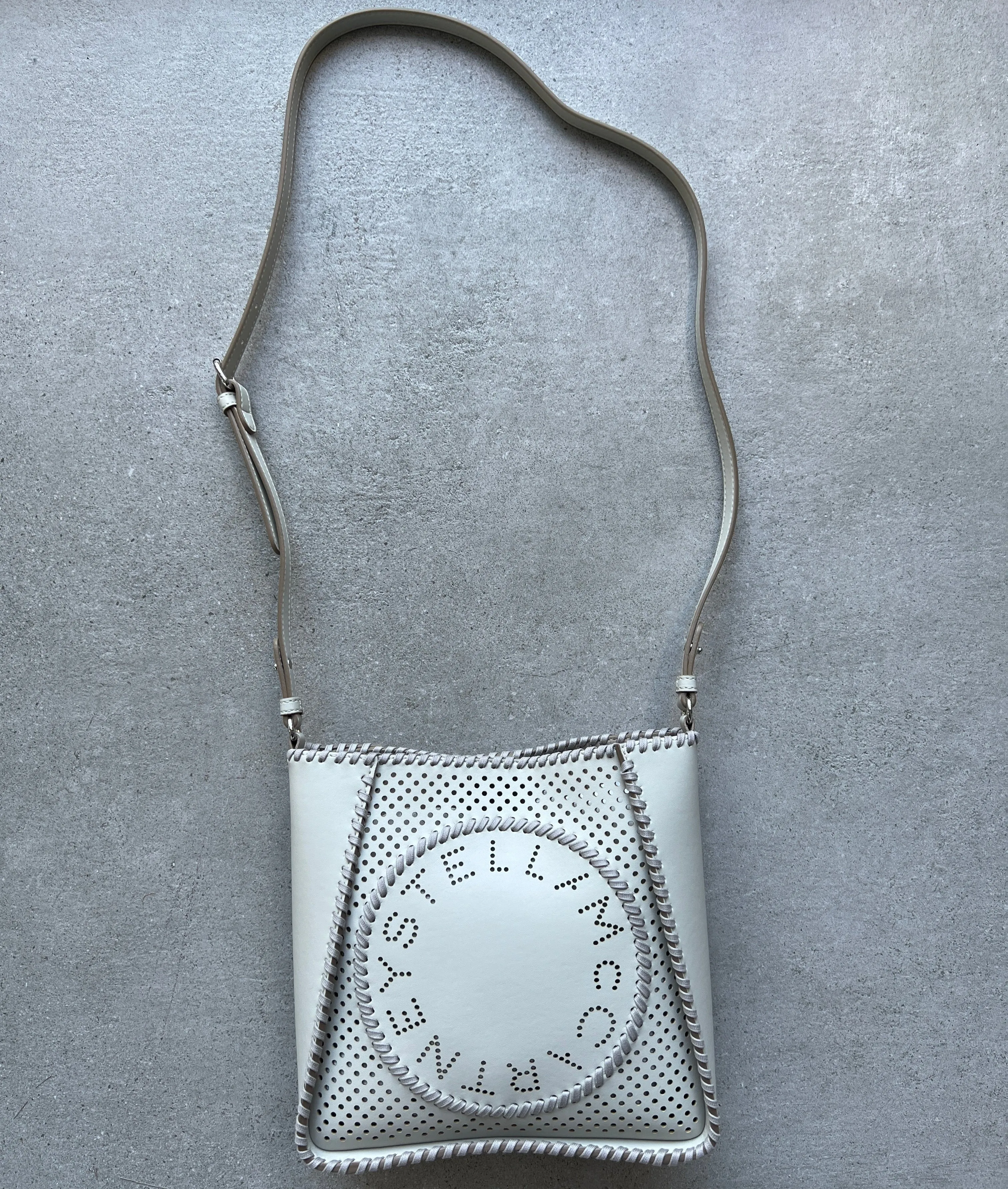 Logo Hobo Perforated, Clay Bags_Stella Mccartney_Bags
