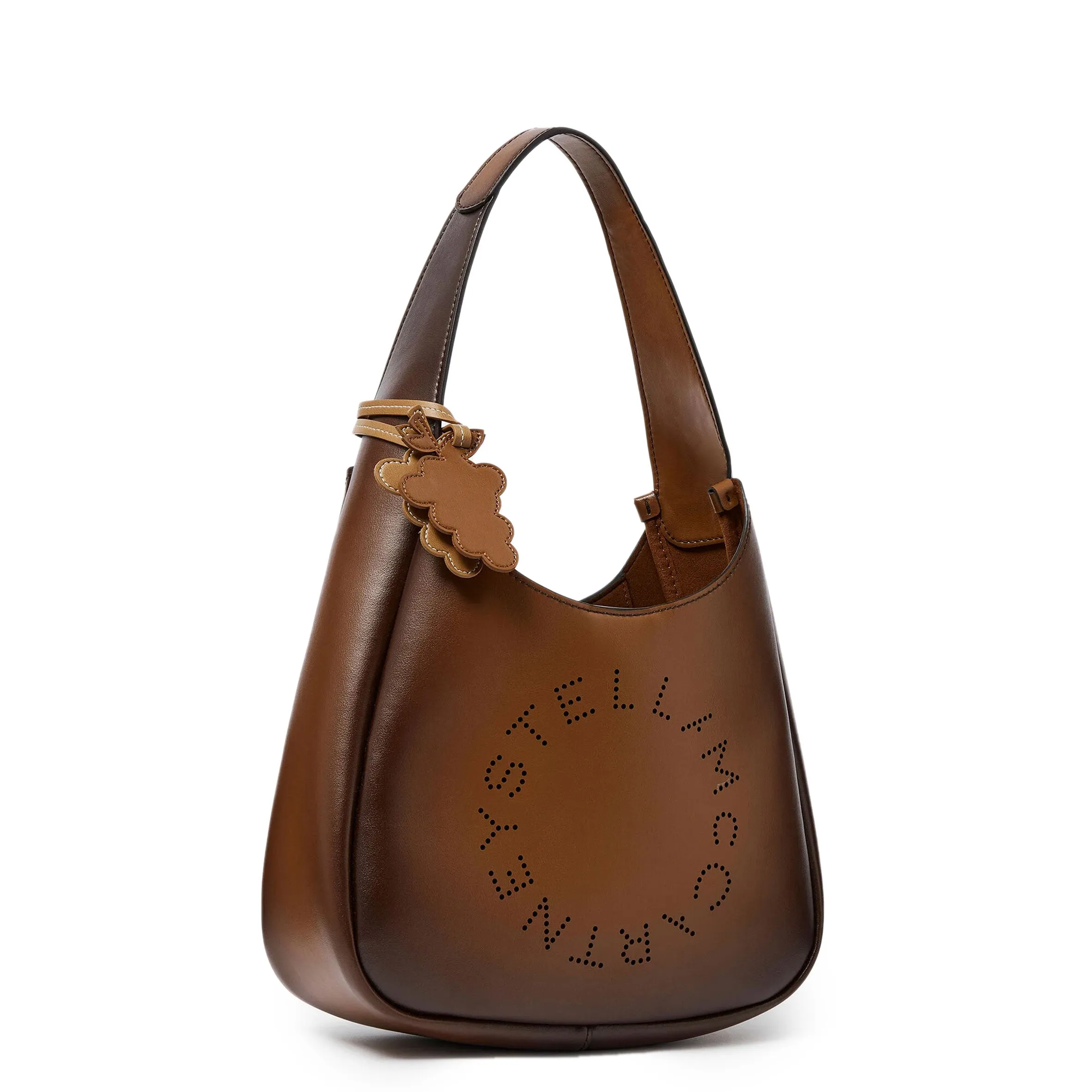 Logo Hobo Small, Aged Brandy Bags_Stella Mccartney_Bags