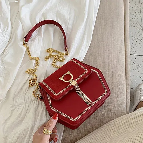 Longlight Woman Fashionable Shoulderbag Pu / Frosted Polyester Luxury Leather Brand Handbag Crossbody Bags For Women 2020 Fashion Nova Bags