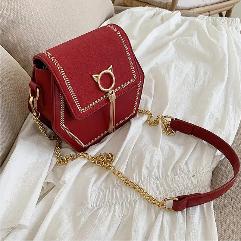 Longlight Woman Fashionable Shoulderbag Pu / Frosted Polyester Luxury Leather Brand Handbag Crossbody Bags For Women 2020 Fashion Nova Bags