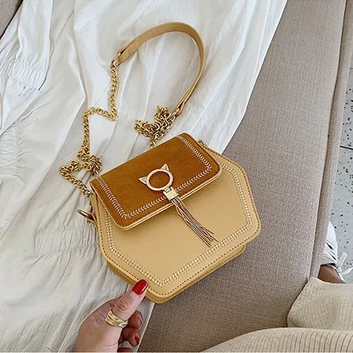 Longlight Woman Fashionable Shoulderbag Pu / Frosted Polyester Luxury Leather Brand Handbag Crossbody Bags For Women 2020 Fashion Nova Bags