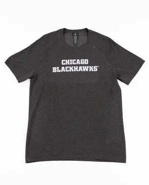 lululemon Chicago Blackhawks Metal Vent Tech Wordmark Short Sleeve Lululemon Clothing