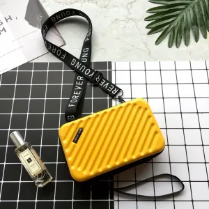 Luxury Hand Bags for Women 2020 New Suitcase Shape Totes Fashion Mini Luggage Bag Women Famous Brand Clutch Bag Mini Box Bag Fashion Nova Bags