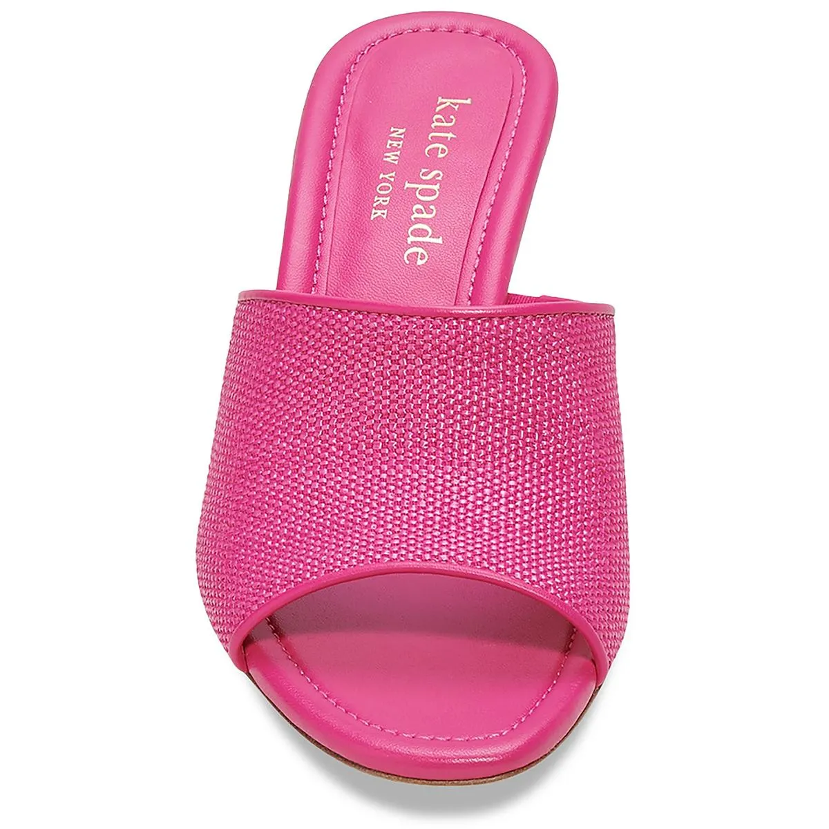 Malibu Womens Woven Slide Heels