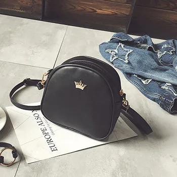 Mara's Dream 2019 Fashion Women Handbag Messenger Bags PU Leather Shoulder Bag Lady Crossbody Mini Bag Female Crown Evening Bags Fashion Nova Bags