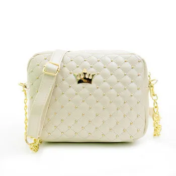 Mara's Dream Small Women Bag Fashion Handbag With Crown Mini Rivet Shoulder Bag Women Messenger Bag 2019 Hot Sale Fashion Nova Bags
