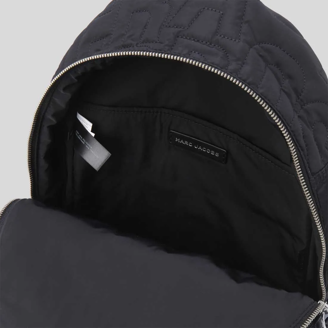 Marc Jacobs Bags MARC JACOBS Nylon Jumbled Logo Backpack Black 4S4HBP001H02