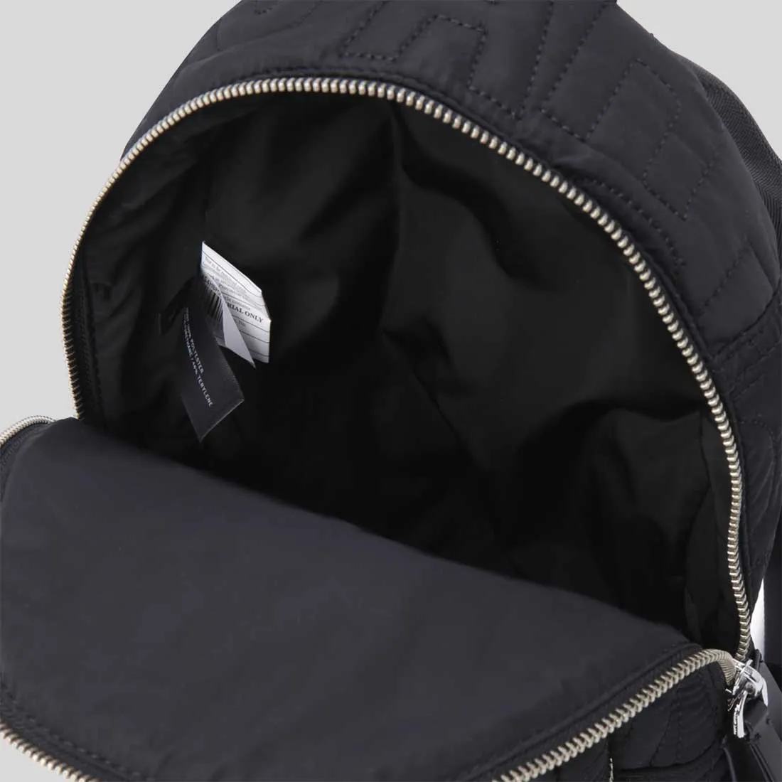 Marc Jacobs Bags MARC JACOBS Nylon Jumbled Logo Small Backpack Black 4S4HBP002H02