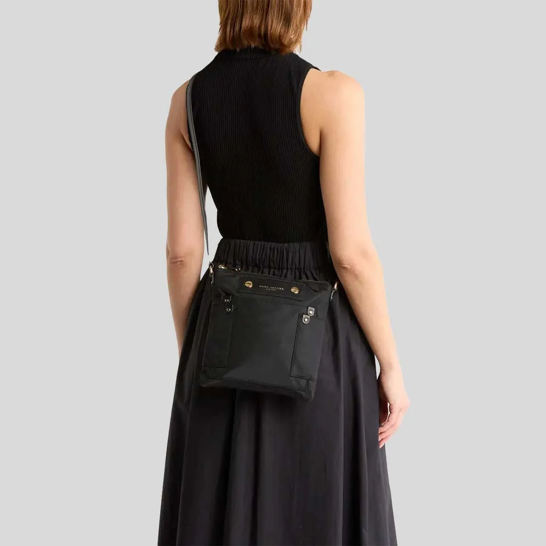 Marc Jacobs Bags MARC JACOBS Preppy Swing Pack Crossbody Bag Black 4R4HCR040H02