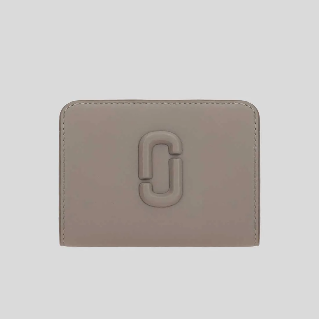 Marc Jacobs Bags MARC JACOBS The Covered J Marc Mini Compact Wallet Cement 2S4SMP007S02