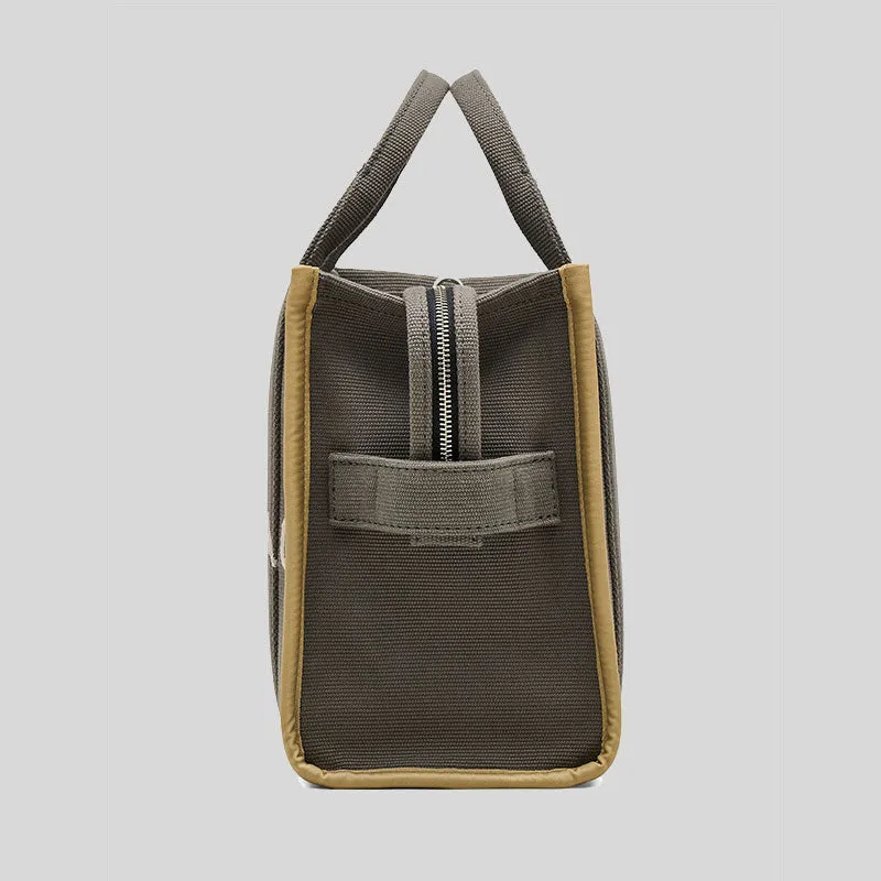 Marc Jacobs Bags MARC JACOBS The Jacquard Medium Tote Bag Bronze Green M0017027
