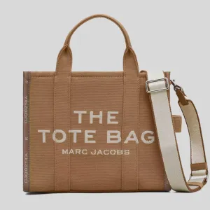 Marc Jacobs Bags MARC JACOBS The Jacquard Medium Tote Bag Camel M0017027