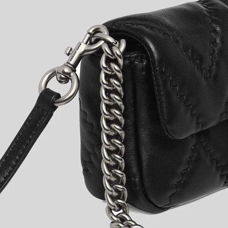 Marc Jacobs Bags MARC JACOBS The Quilted J Marc Mini Bag Black 2S3HSH016H03