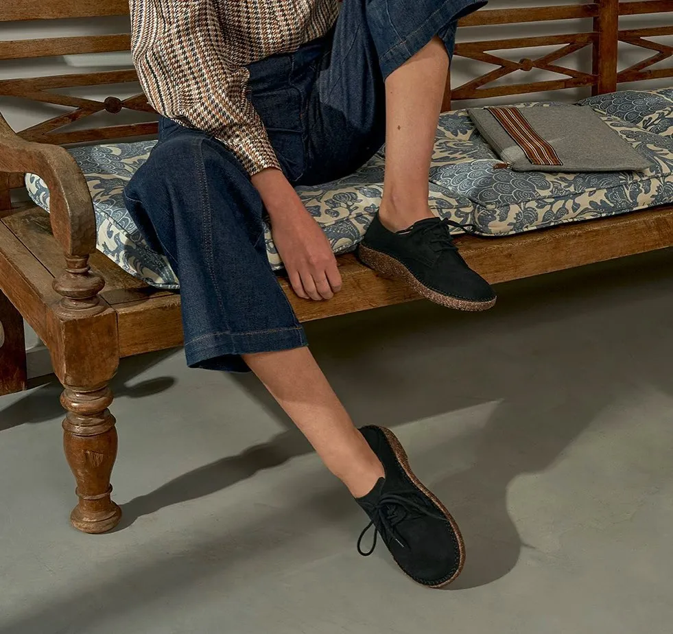 Mens Birkenstock Shoes Birkenstock Gary Suede Leather Black Shoes