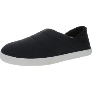 Mens Faux Fur Manmade Slide Slippers
