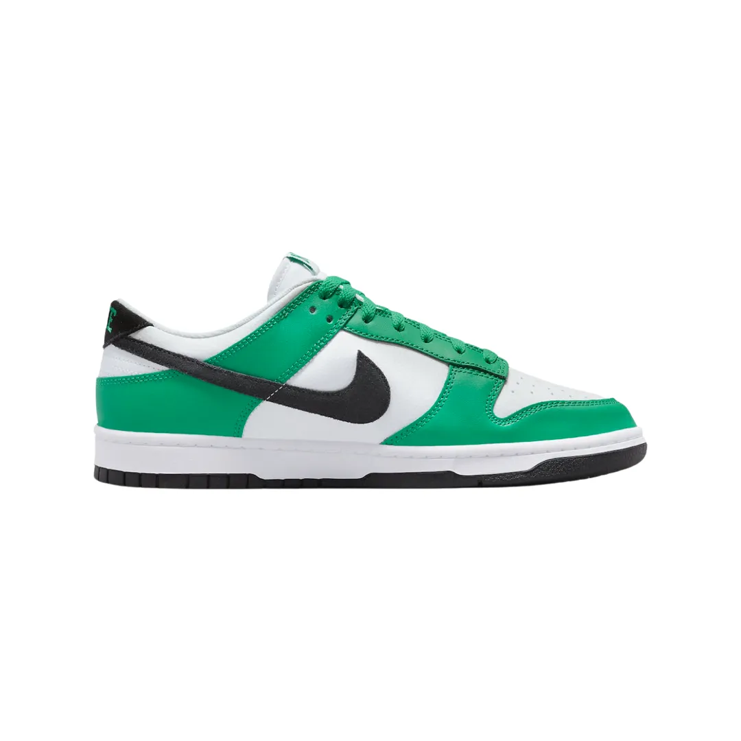 Men's Nike Dunk Low Celtics White Green Black Nike Dunk