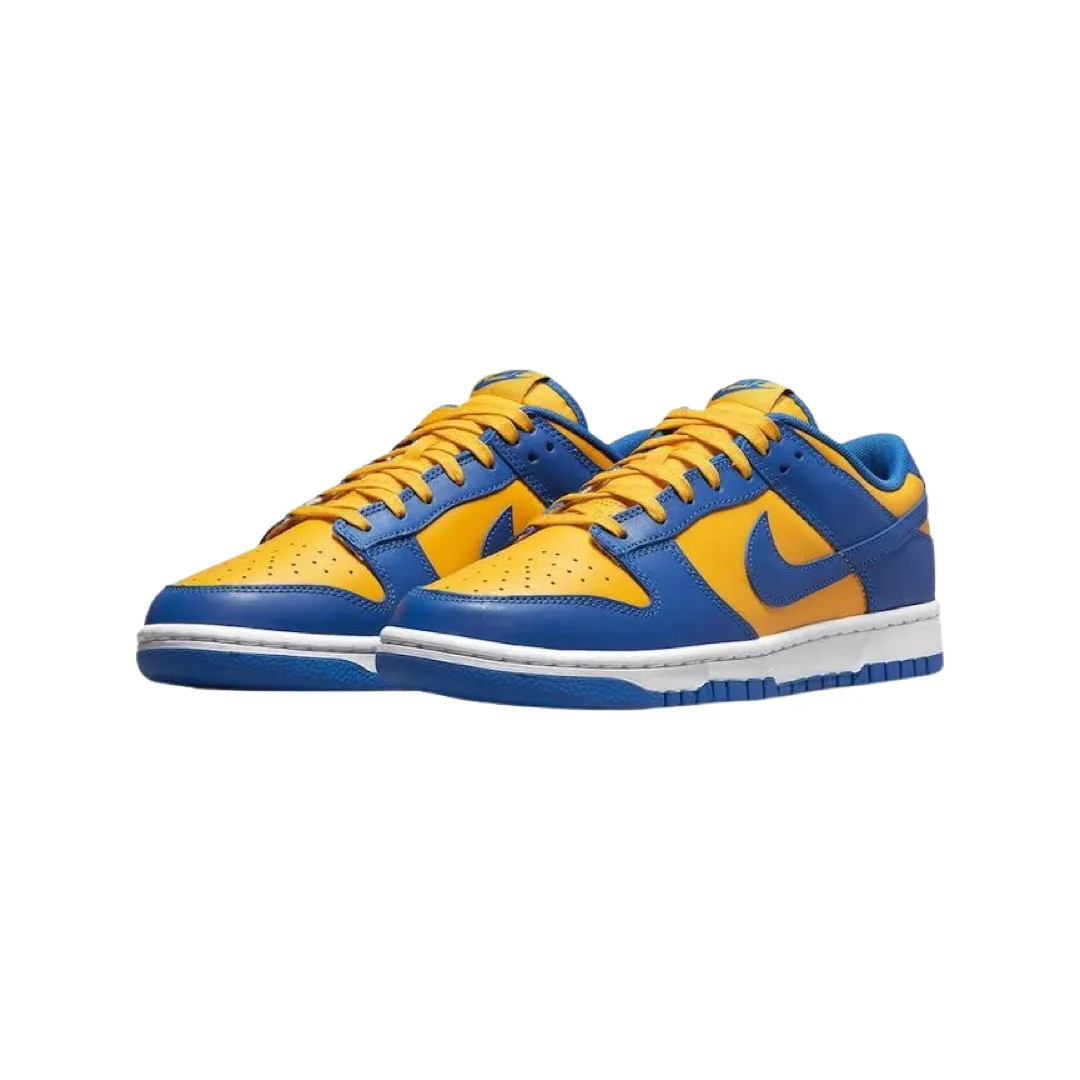 Men's Nike Dunk Low UCLA Blue Jay University Gold White Nike Dunk