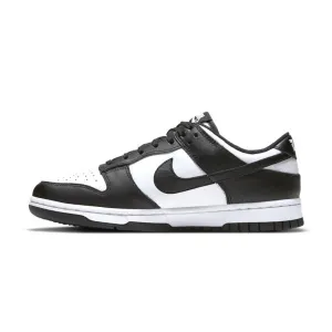 Men's Nike Dunk Low White Black White Nike Dunk