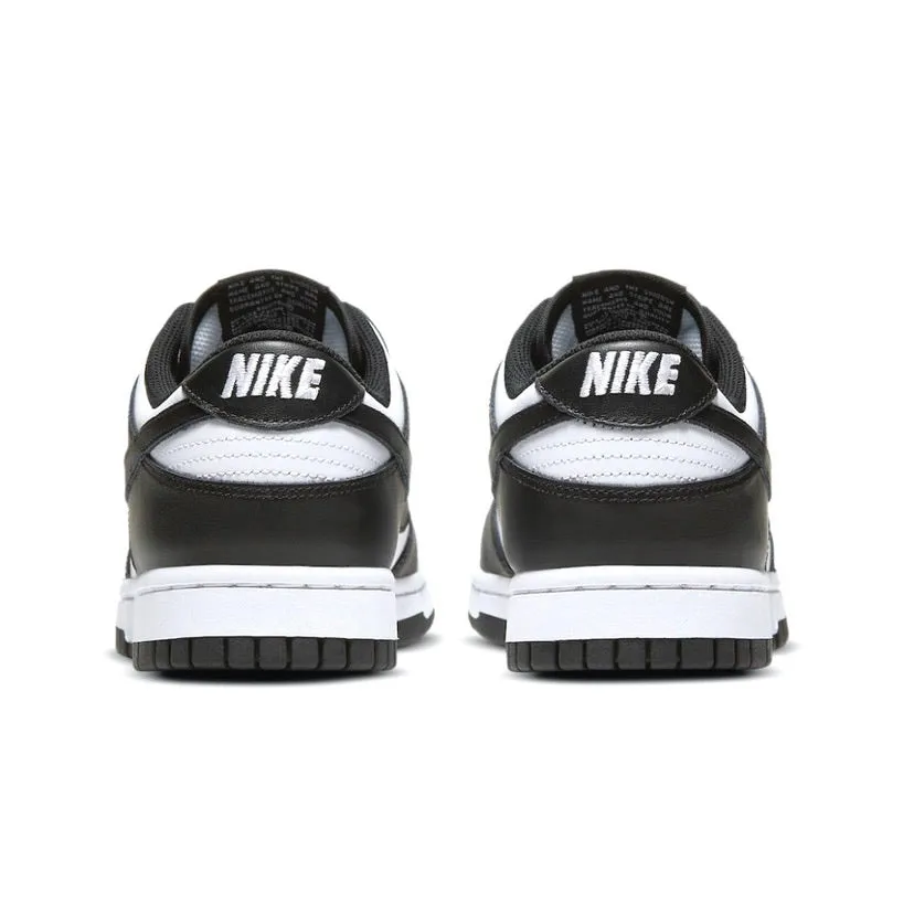 Men's Nike Dunk Low White Black White Nike Dunk