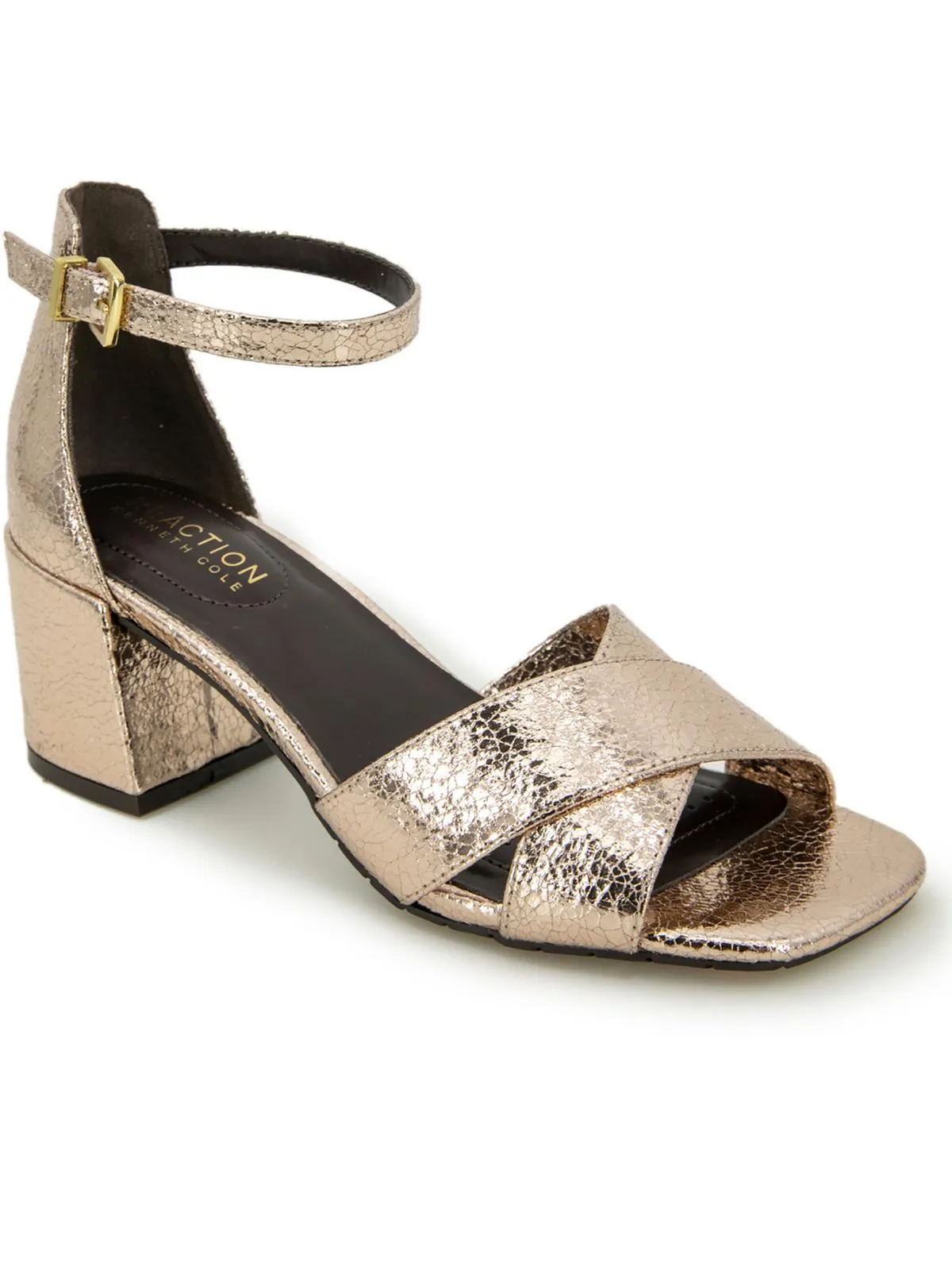 Mix X-Band Womens Faux Suede Dressy Block Heel