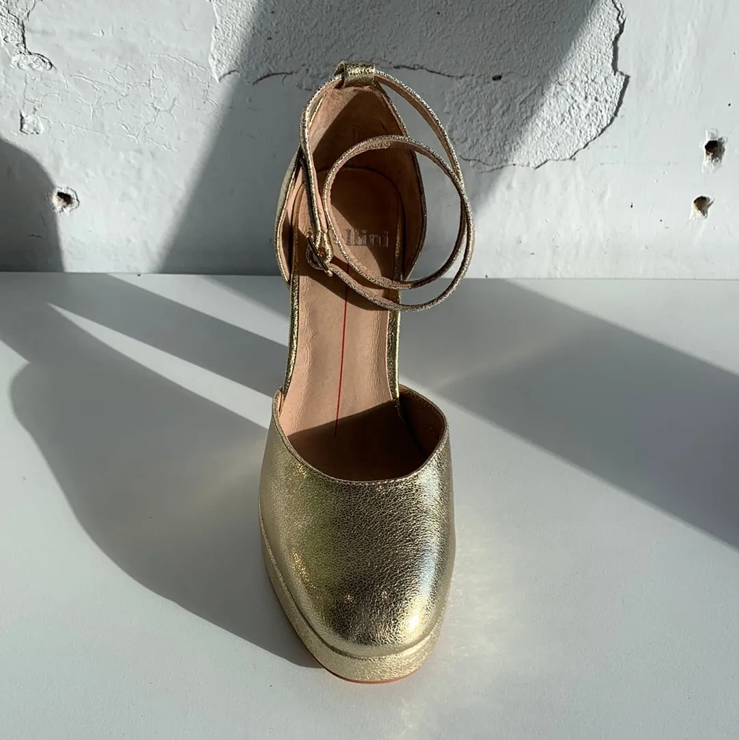 Mollini Ambition Old Gold - LAST PAIR size 42