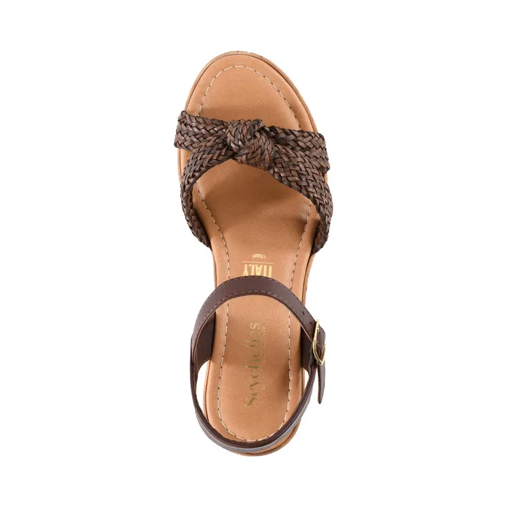 Musical Sandal in Brown from Seychelles